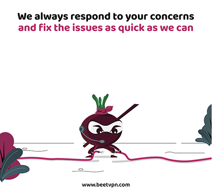 BeetVPN customer support listening to a user