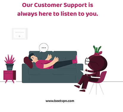 BeetVPN long-term plan illustrated as a therapy session