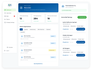 Employer dashboard